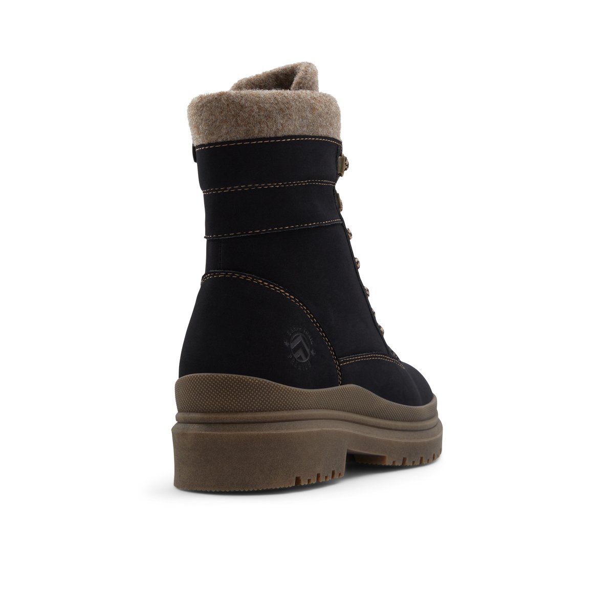 BANFF TRAIL PREMIUM-Aloderedar-Bottes de randonnée d'hiver - Talon plat - Noir
