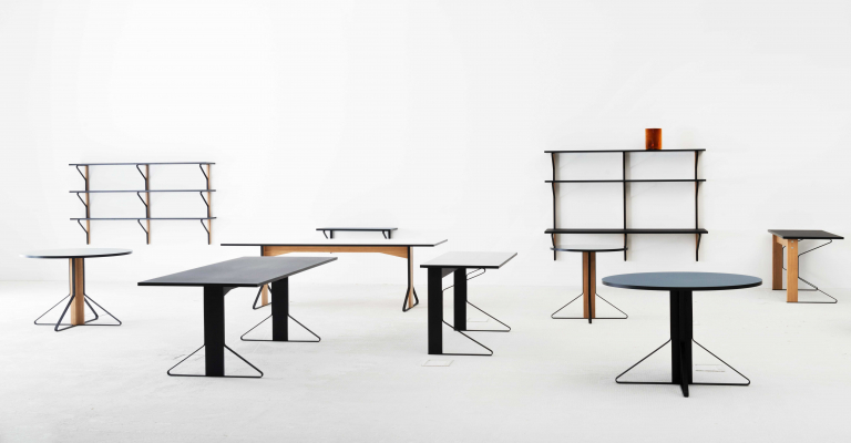 Artek Kaari Reb 010 wandkast met werkblad