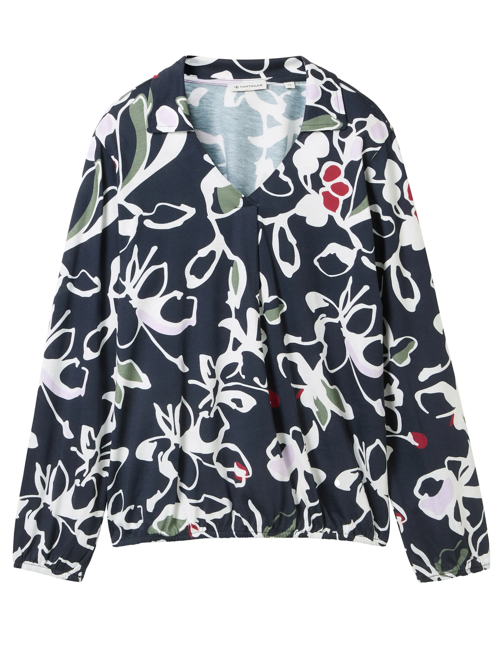 Damen Schlupfshirt mit Alloverprint