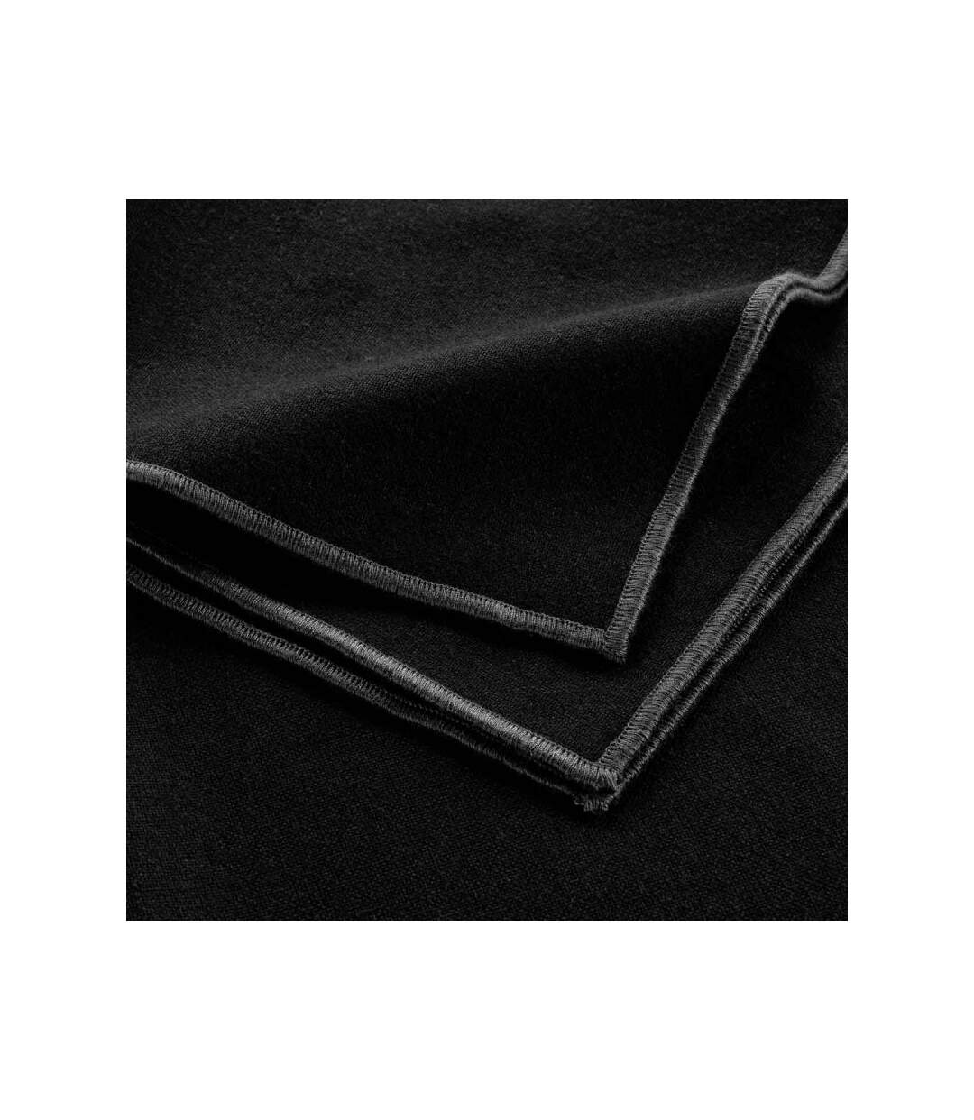 Lot de 3 Serviettes de Table Mistraline 40x40cm Noir