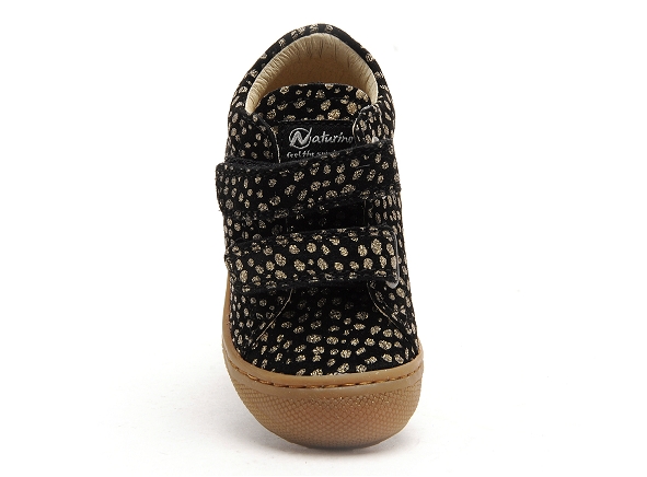 Naturino boots bottine bebe cocoon vl suede pr.pony noir