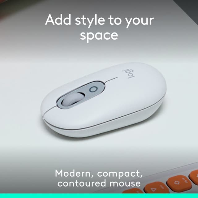 Logitech POP mus (Off-white)