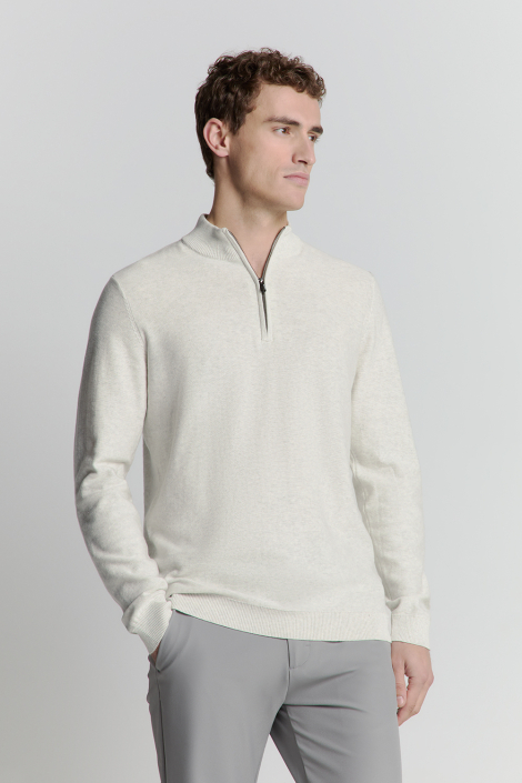 NO-EXCESS beige heren trui