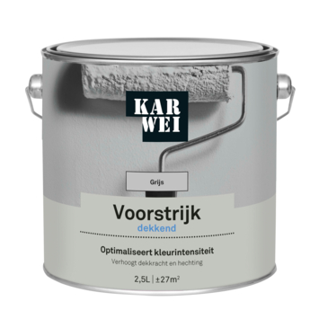 KARWEI voorstrijk dekkend grijs 2,5 liter