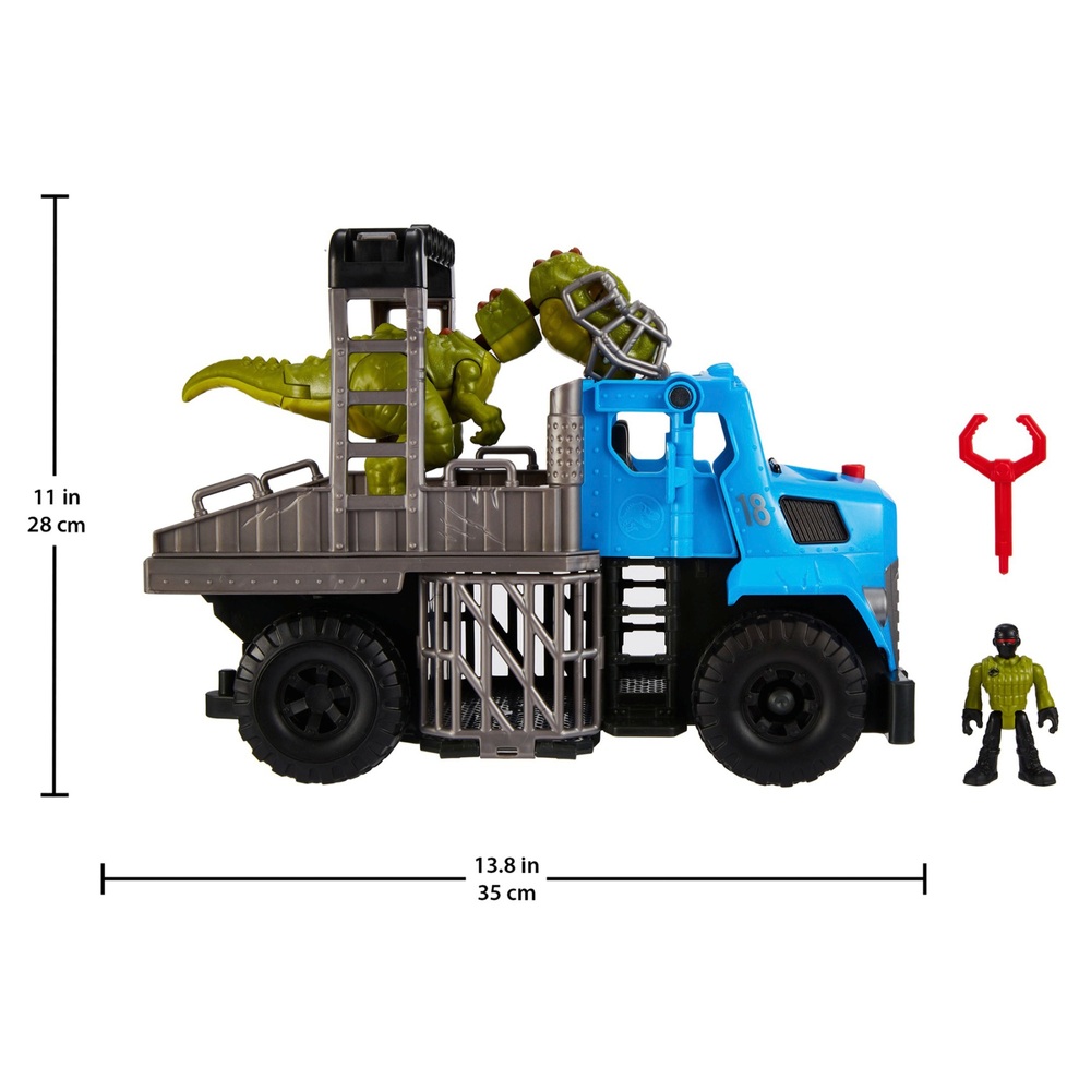 Imaginext Jurassic World Dominion: Break Out Dino Hauler Truck