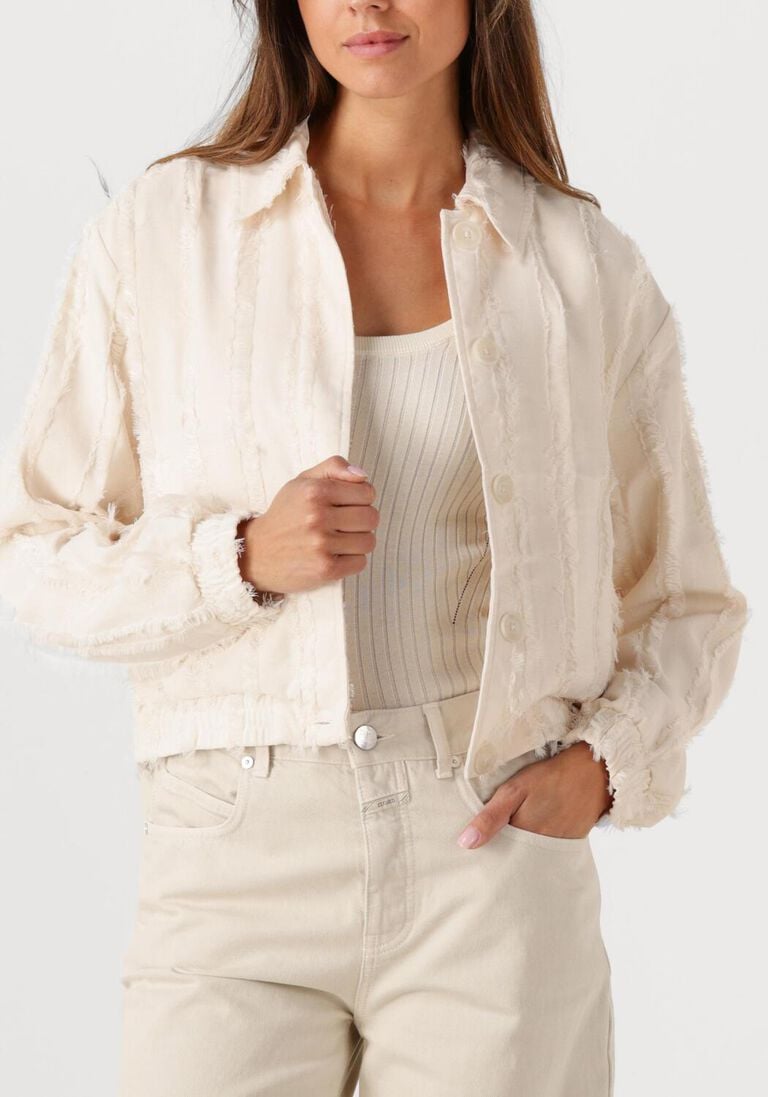 gebroken wit dante6 jack jasmine fil coupé bomber jacket