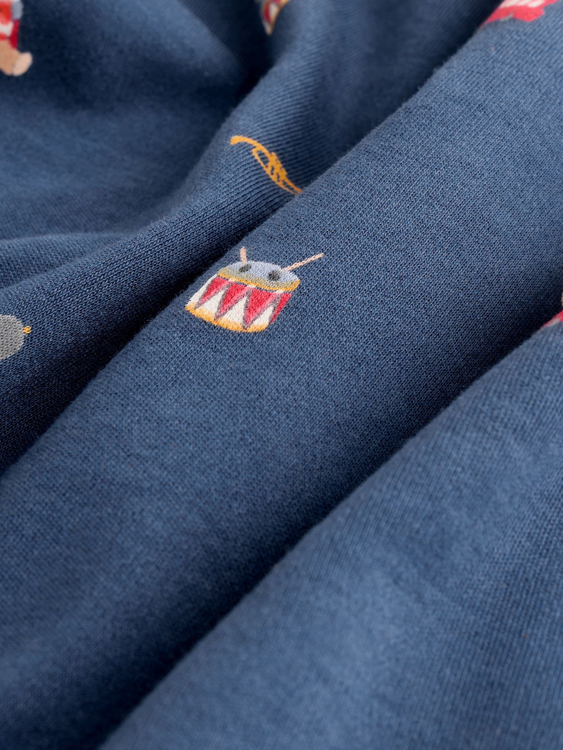 Rood met beer - Verpakking van 3 babypyjama's (0-2jr)