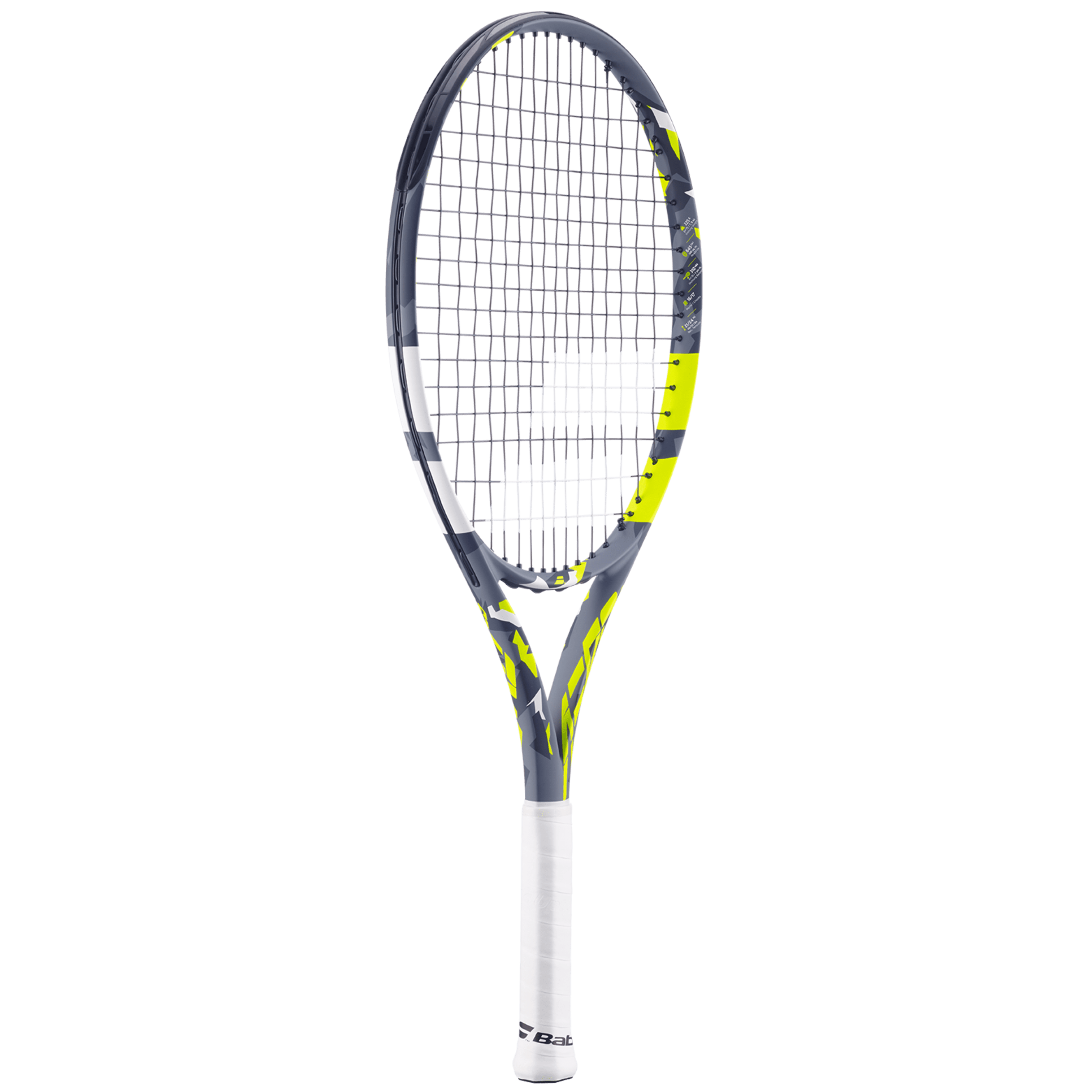 Aero Junior 25 Besaitung Grau / Gelb
