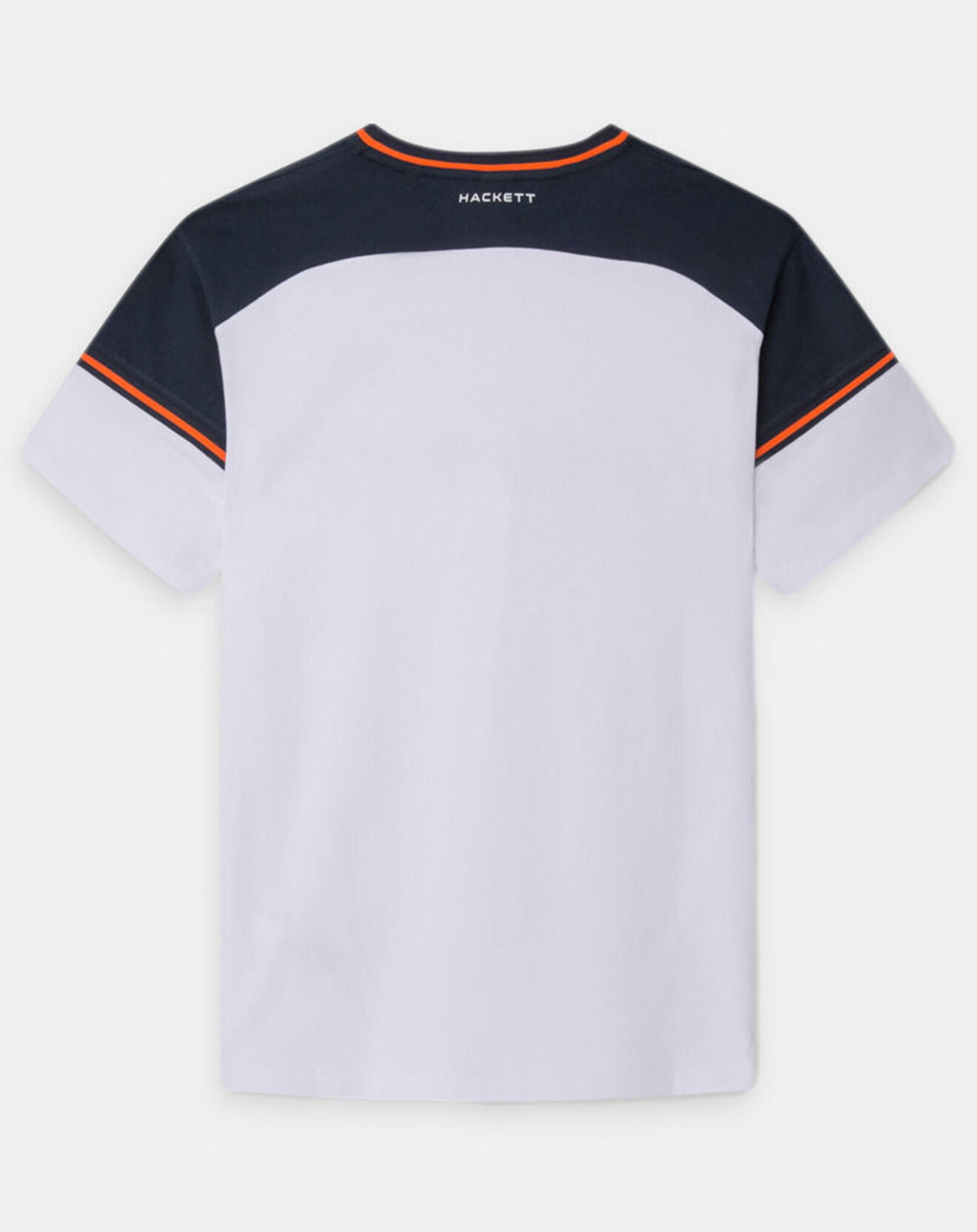 Hackett London T-Shirt Regular Fit Aston Martin Racing blanc
