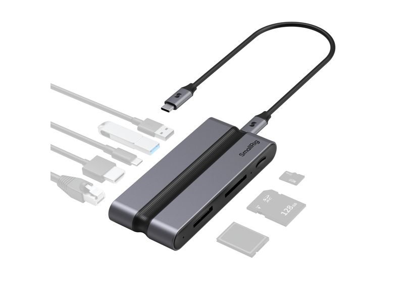 Smallrig Dockingstation 9 in 1 CFexpress A  - Vielseitige Docking Station für Fotografen