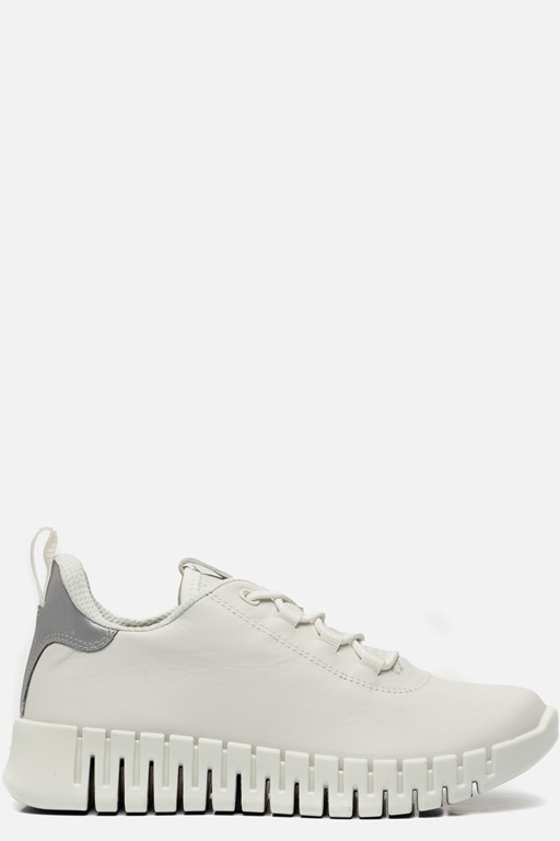 Ecco Gruuv W Sneakers wit Leer