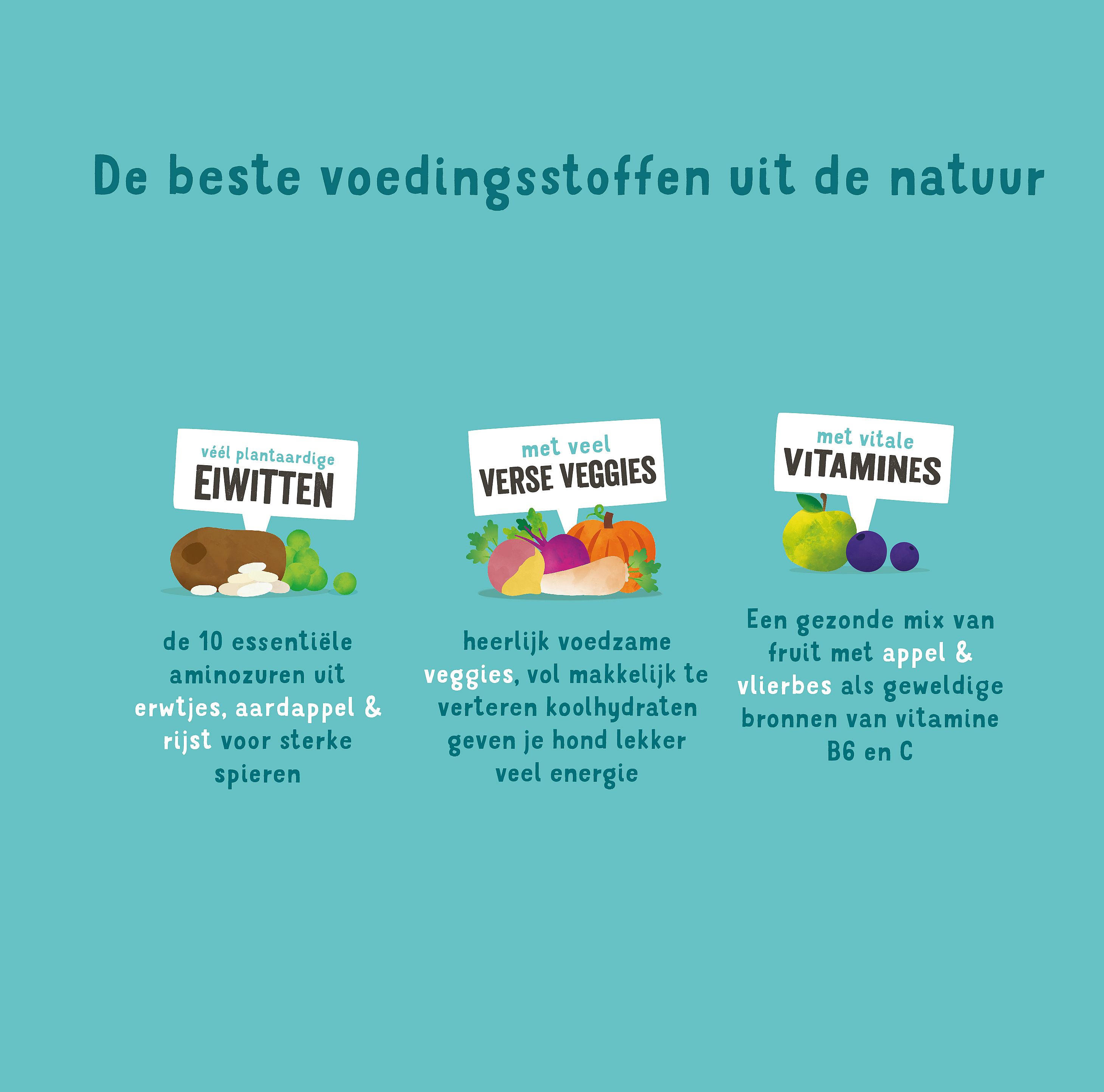 Edgard & Cooper Plantaardige Brokken met Rode Biet & Pompoen voor Volwassen Honden | 7 kg | 11825.2