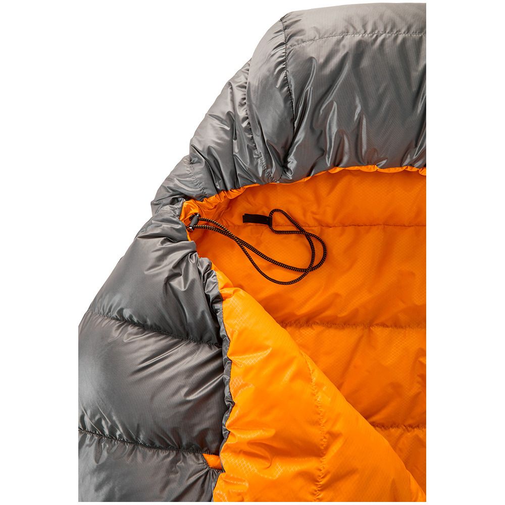 Nordisk PHANTOM 220 - Sac de couchage 235cm smoked pearl/orange