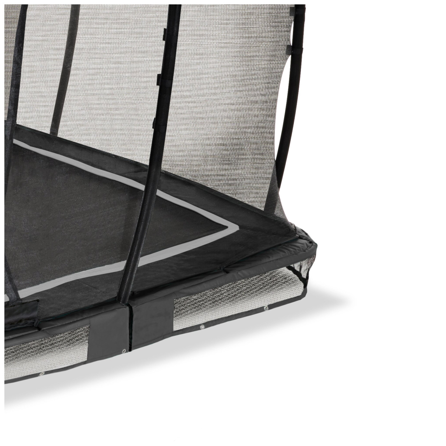 EXIT Allure Classic inground trampoline 244x427cm - zwart
