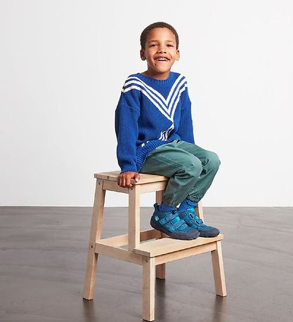 Affenzahn Støvler - Happy Smile - Tex - Barefoot - Blåe Sapphire