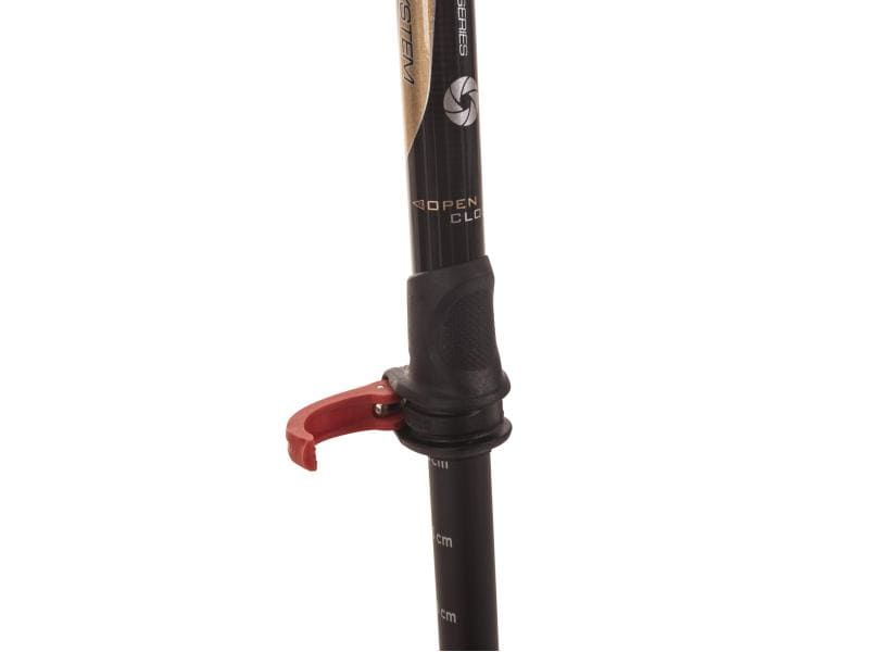 LEKI Wanderstock Photosystem Carbon 70 cm - 170 cm LEKI Trekking Stock Photosystem Carbon