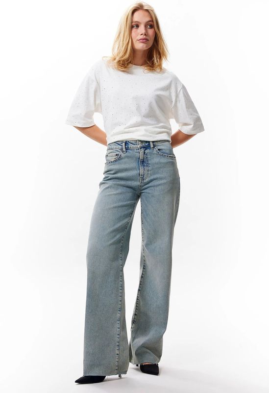 Catwalk Junkie - 2402030033 - Jeans - Tinted Blue - 99% Katoen, 1% Elastaan