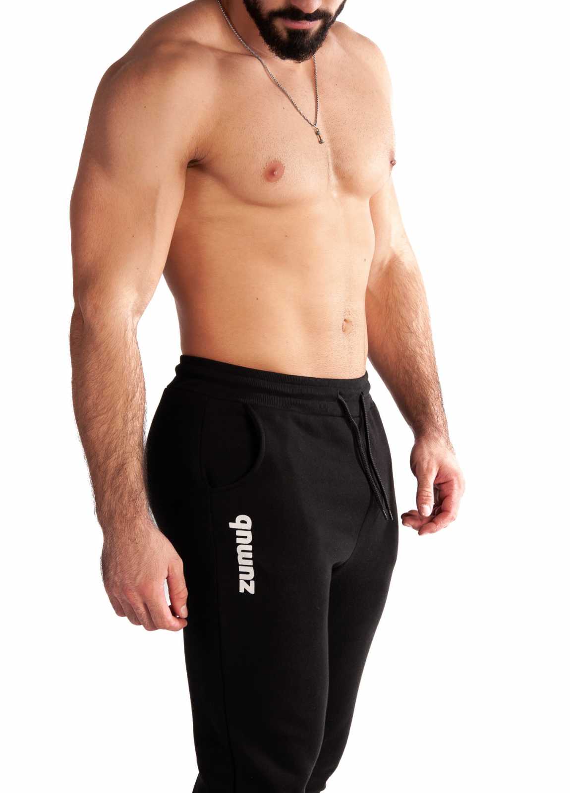 Calça de moletom Zumub na cor cinza
