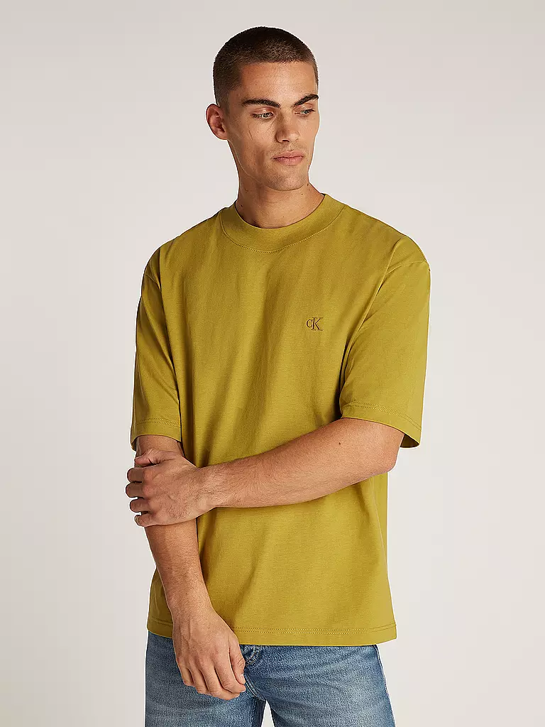 CALVIN KLEIN JEANS T-Shirt grün