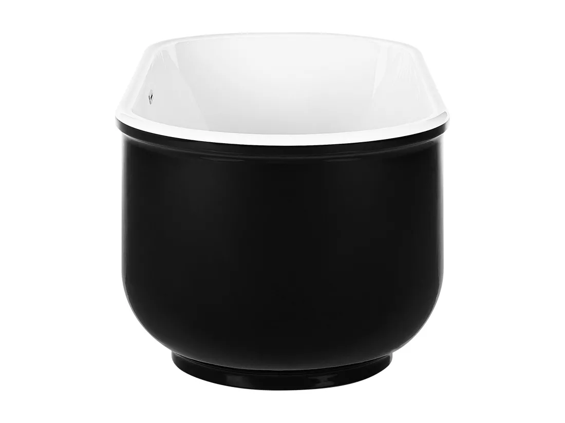 Baignoire îlot noire 170 x 80 cm PINEL