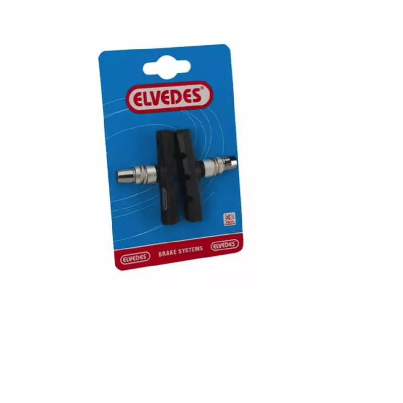 ELVEDES Paire de patins de frein V-Type 60mm noir