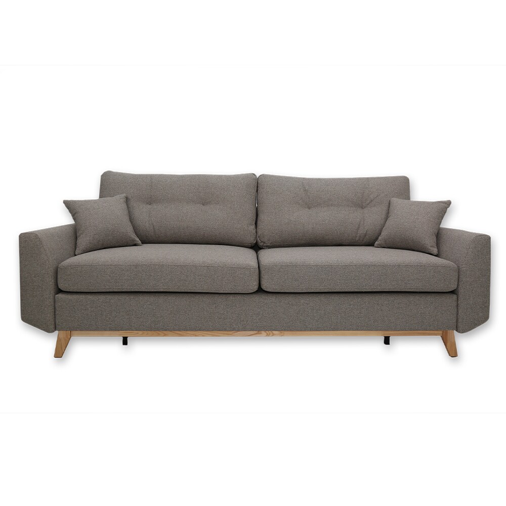 VitaliSpa Schlafsofa Schlafcouch Boxspringsofa Sidney Schlaffunktion Bettkasten