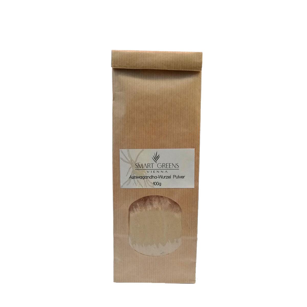 SMART GREENS ASHWAGANDHA Wurzel Pulver, 100g