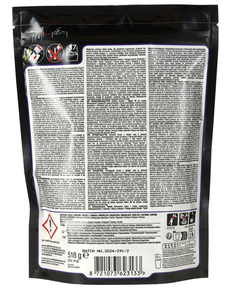 Opvasketabs premium - 37 stk