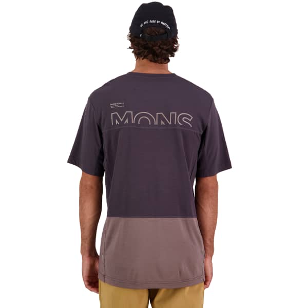 Maillot VTT MONS ROYALE TARN MERINO SHIFT TEE M IRON / SHALE