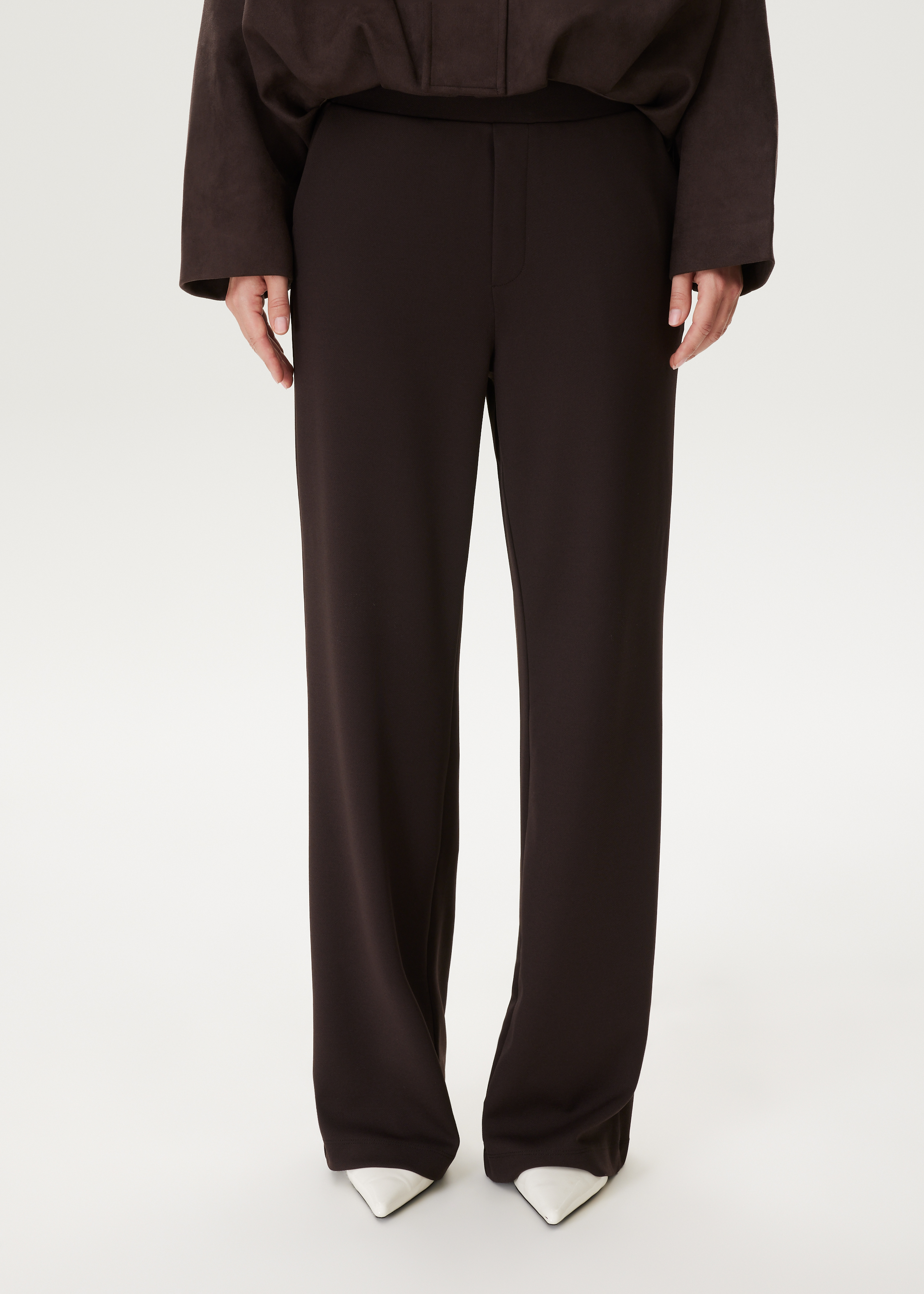 Scuba broek met wijde pijpen