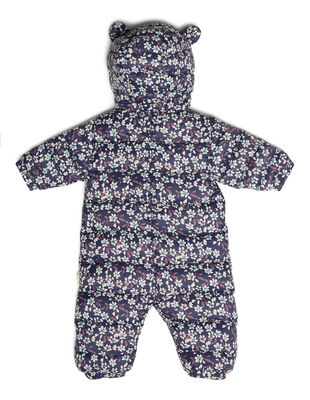 Petite Chérie Atelier Elise Babydress, Peacoat Flower