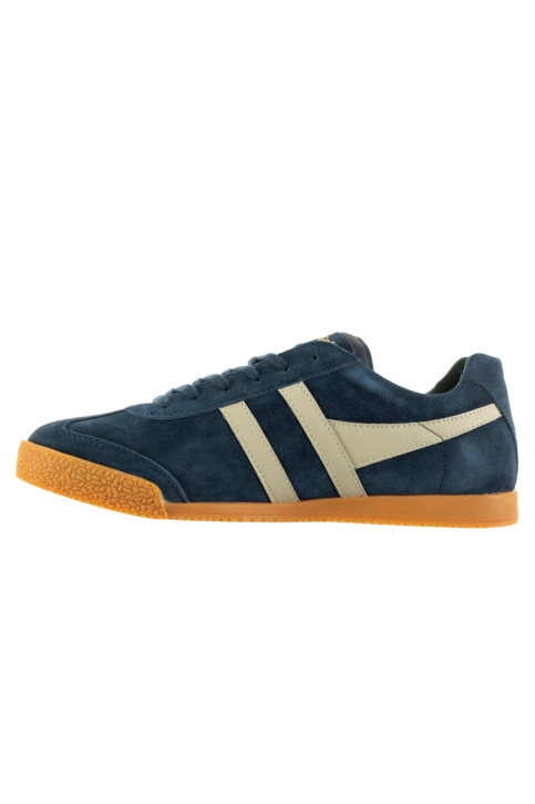 Baskets basses gola harrier sg nvy/feather grey/evergreen