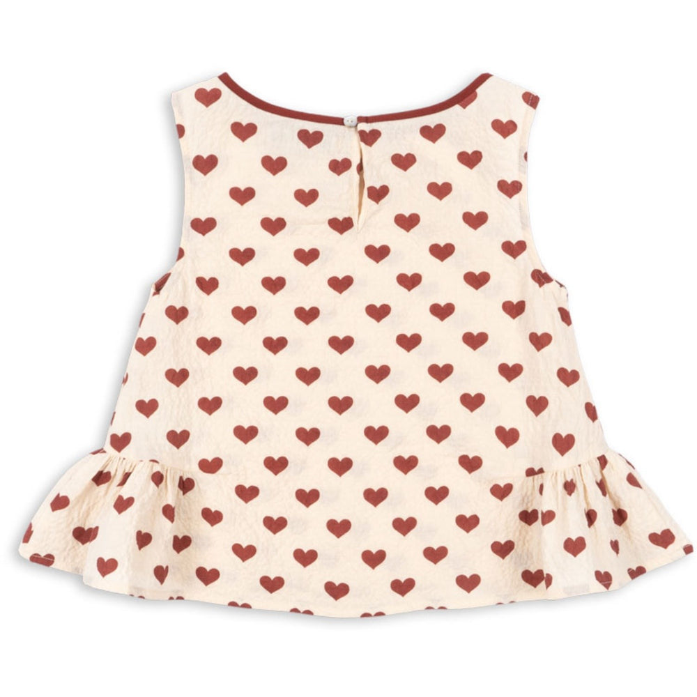 Køb Konges Sløjd Amour Rouge Ava Top GOTS