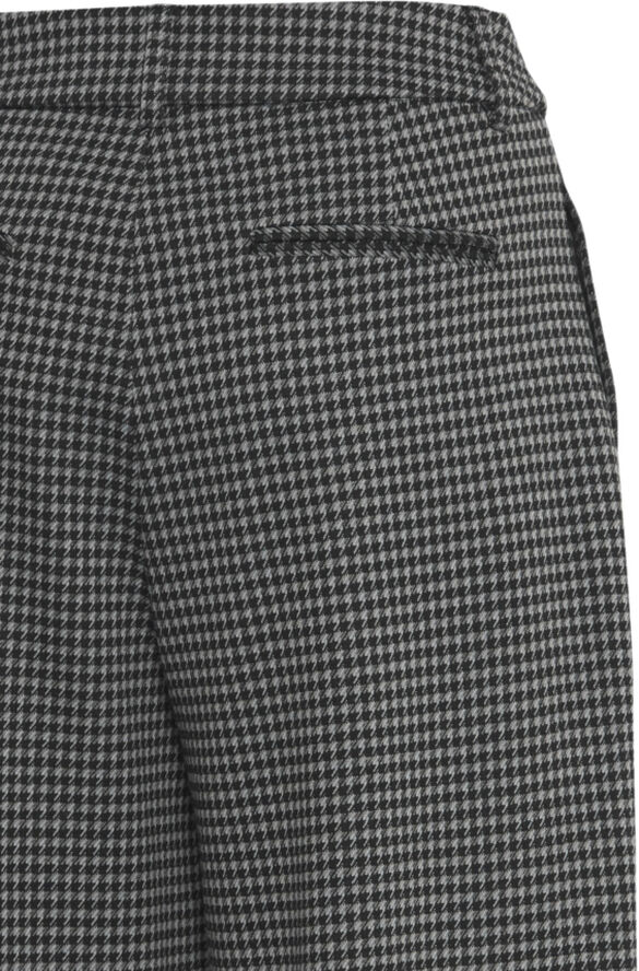 ICHI IHKATE HOUNDSTOOTH PA2 Black/grey houndstooth