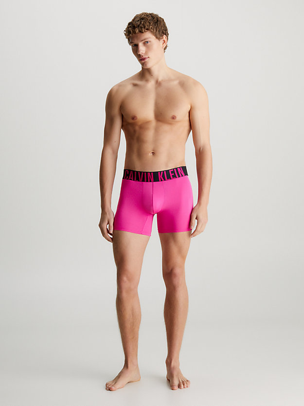 Pacote com 3 Cuecas Boxer Longas - Intense Power