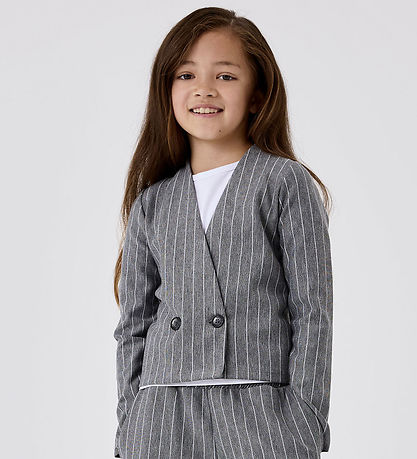 Name It Blazer - NfkOlaise - Grey Melange