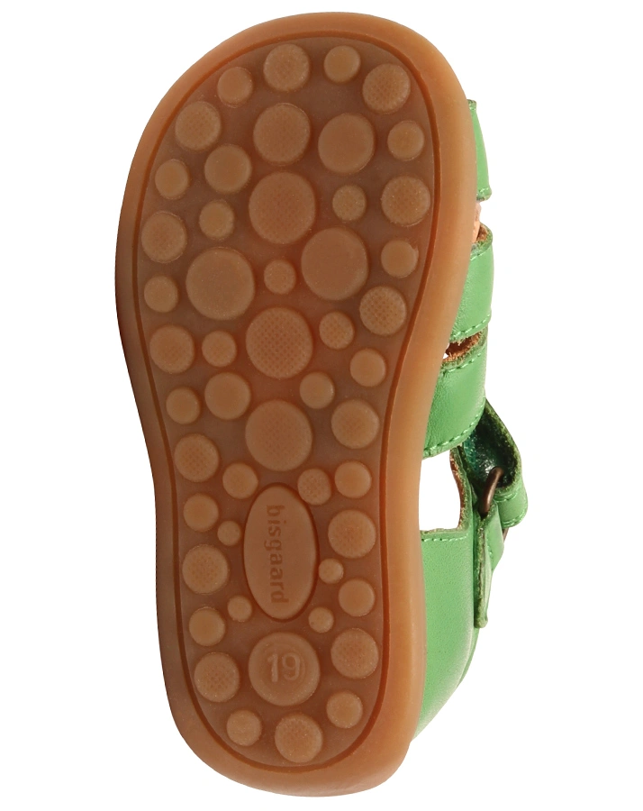 Lauflern-Sandalen CARLY mit Zehenschutz in green