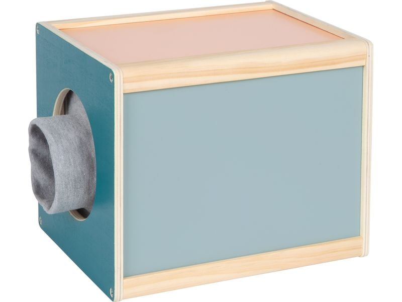 small foot Fühlbox Sensory Grosse Fühlkiste mit zwei Armöffnungen zum Hineingreifen und Berühren von Gegenständen