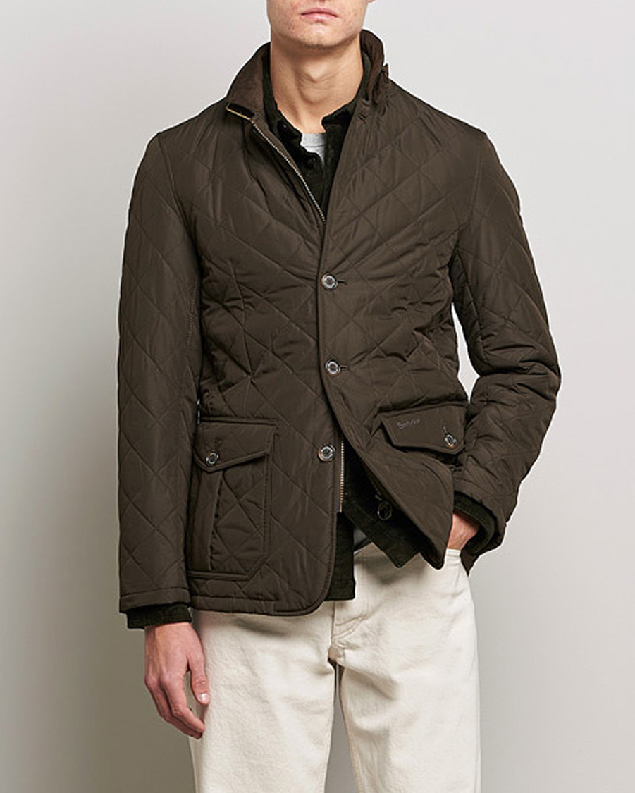 Barbour Lifestyle Quilted Lutz Jacket Olive