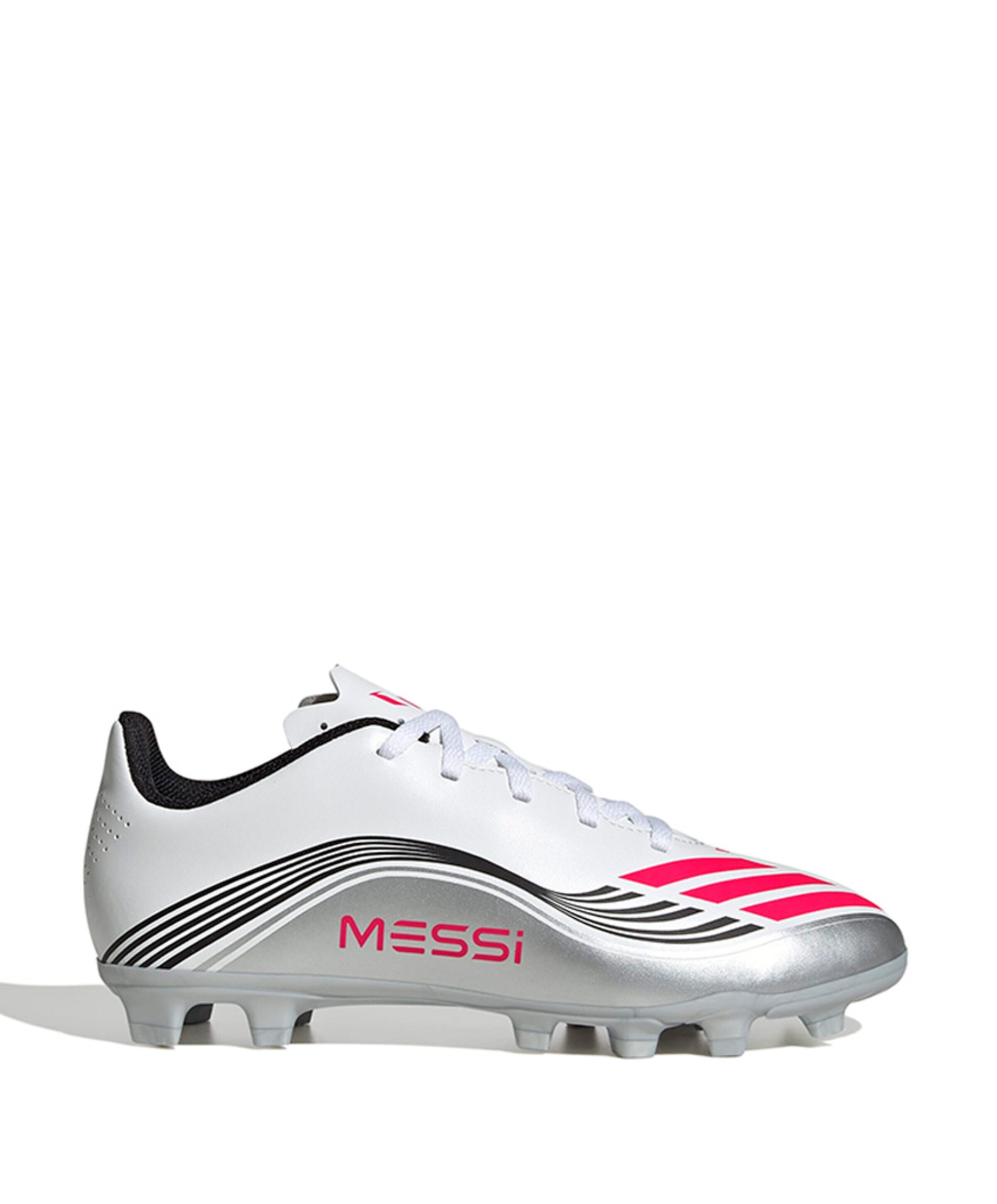 Adidas F50 Messi Club Fg/mg J jongens voetbalschoenen wit