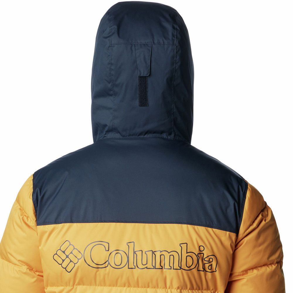 Columbia ICELINE RIDGE - Doudoune ski Homme yellow