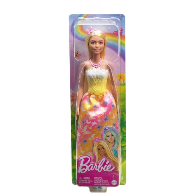 Barbie - Core Royal - Prinzessin Puppe - blond/gelb