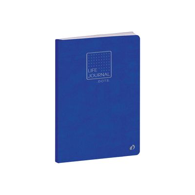 Quo Vadis Life Journal - Carnet de notes 15 x 21 cm - pointillés - bleu électrique
