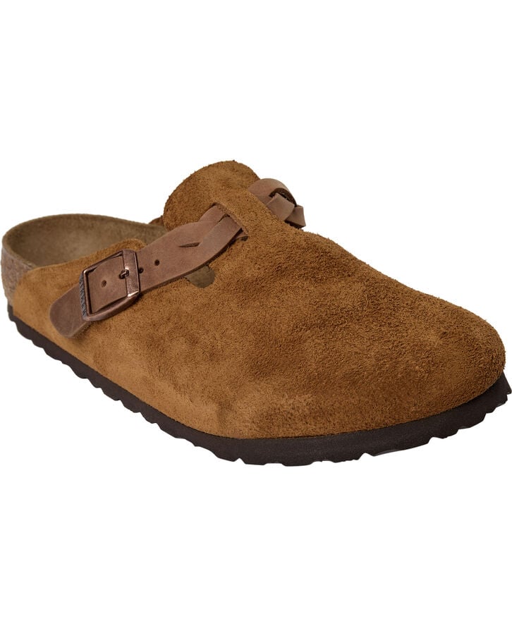 Birkenstock Boston LEVE Braided Mink Brown