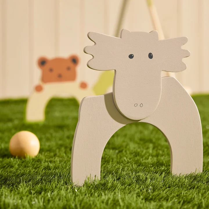 Kids Concept - Edvin Krocketspiel, multicolor