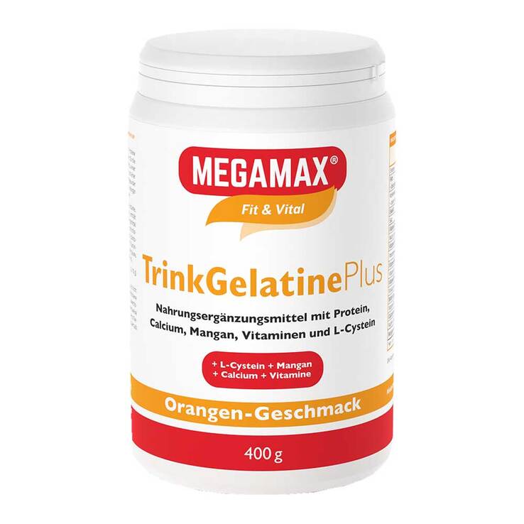 Megamax Trinkgelatine Pulver, 400 g