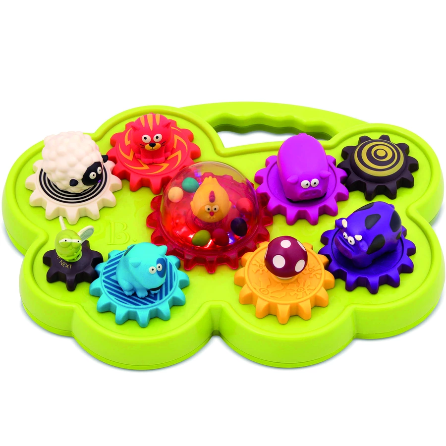 B.TOYS B. Musikspielzeug Tier-Zahnräder 1