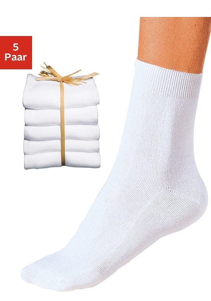 Go in Basicsocken Packung, 5 Stk. tlg. unifarben
