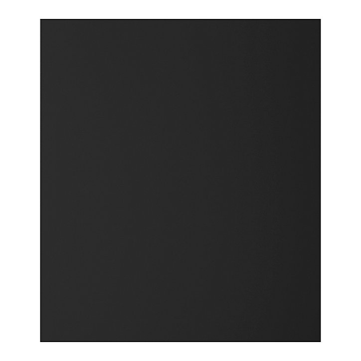 Porte de colonne de cuisine Stevia noir mat L. 60 cm x H. 70 cm GoodHome