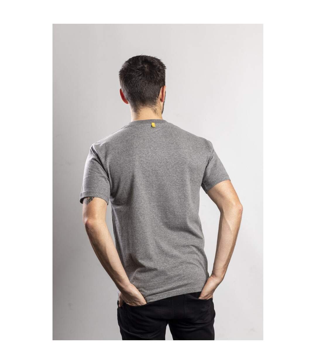Caterpillar - T-shirt imprimé - Hommes (Gris foncé) - UTFS5136